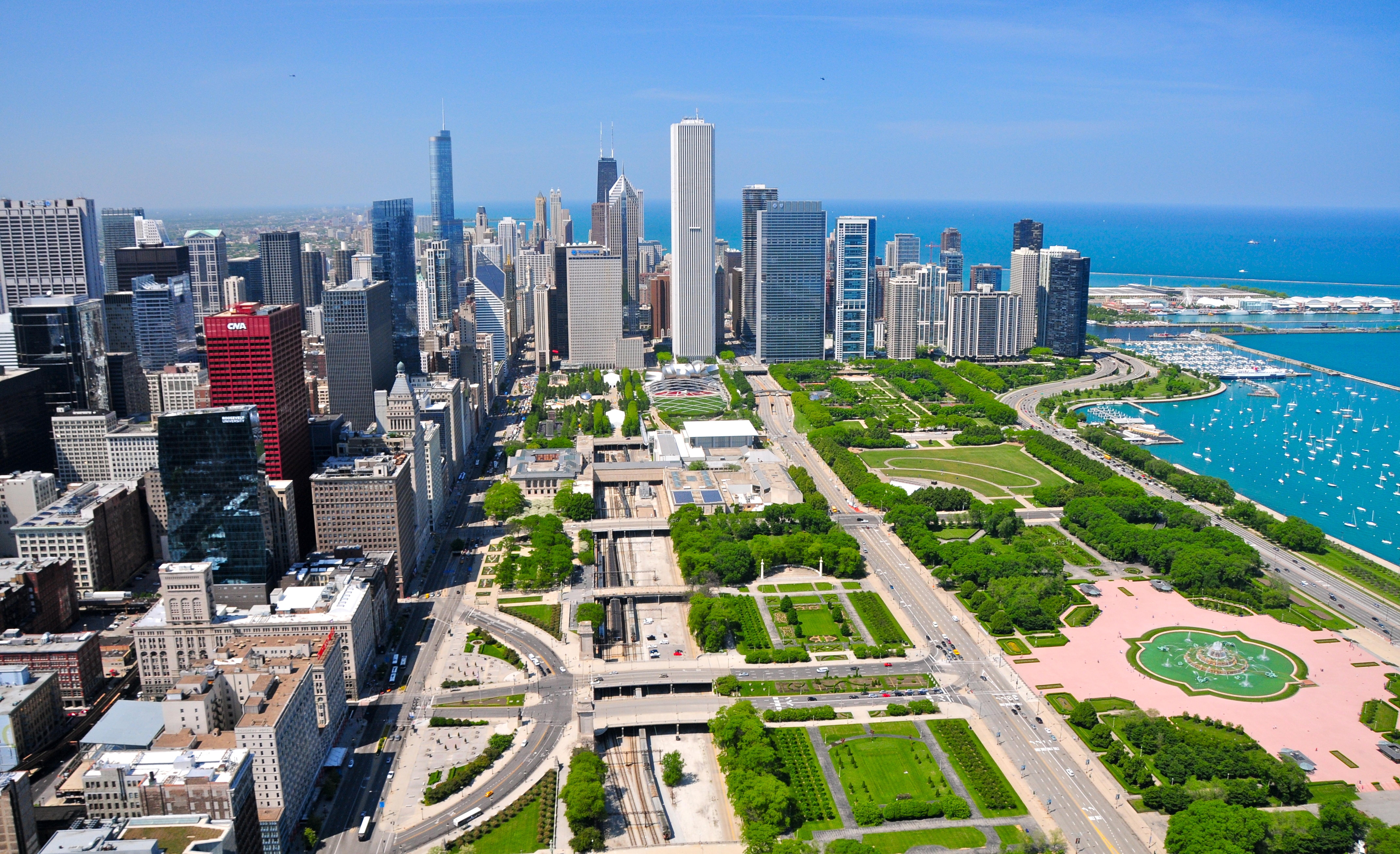 Fairmont Chicago Millennium Park Hotel Bagian luar foto
